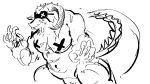  blindfold gator_hybrid hi_res kobold kobold_orion koboldorion orion pasties 