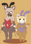  absurd_res big_breasts breasts bunny_costume clothing costume easter female hi_res holidays mother parent shorter_female smile tagme taller_female thick_thighs toonarscontent wide_hips 