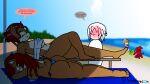  16:9 alicia_acorn anthro archie_comics big_breasts big_butt bikini bluewavecon blush blush_lines breasts brown_body brown_fur buried_in_sand butt chipmunk clothed clothing cream_the_rabbit digital_media_(artwork) echidna english_text eulipotyphlan fan_character female fur grandchild grandmother grandparent grandparent_and_grandchild grandson ground_squirrel group hair hedgehog hi_res knuckles_the_echidna lagomorph leporid male mammal manic_the_hedgehog mature_female monotreme mother mother_and_child mother_and_son parent parent_and_child rabbit red_hair rodent sally_acorn sciurid sega son sonic_the_hedgehog_(archie) sonic_the_hedgehog_(comics) sonic_the_hedgehog_(series) sonic_underground steam swimwear text thick_thighs topless video_games widescreen 