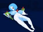  absurd_res breastfeeding gardevoir generation_3_pokemon genitals handjob hi_res kirlia male nintendo penile pokemon pokemon_(species) pussy ralts sex size_difference smaller_male 