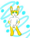  age_difference anthro lagomorph leporid low_res male mammal oob_(character) rabbit solo tastysnack young younger_male 