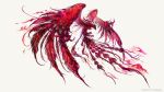  absurdres bird bird_wings claws feathered_wings feathers final_fantasy final_fantasy_xvi fire full_body highres official_art phoenix phoenix_(final_fantasy) simple_background square_enix wings 