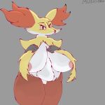 anthro female mushisan56 nintendo pokemon pokemon_(species) solo 