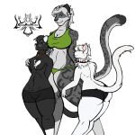 anthro anz_(snoutdevout) bedroom_eyes big_butt big_dom_small_sub breasts bulge butt clothed clothing collar curvy_figure cutie_mark domestic_cat dominant dominant_female felid feline felis female female_pred fur fur_markings girly group hasbro hi_res hourglass_figure idalia_(rhainbowmetall) imminent_vore larger_female leopard looking_at_another male male/female male_prey mammal markings multicolored_body multicolored_fur my_little_pony narrowed_eyes niko_(marley_n_friends) pantherine panties partially_clothed predator/prey raised_tail rhainbowmetall seductive size_difference smile snow_leopard story story_in_description submissive submissive_male tail thick_thighs thighs trio tuxedo_cat underwear 