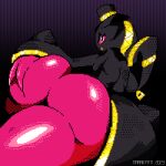  animate_inanimate anthro banette big_butt butt digital_media_(artwork) doll female generation_3_pokemon marionette mega_banette mega_evolution narrikatti nintendo pixel_(artwork) pokemon pokemon_(species) puppet solo 