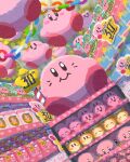  anniversary balloon box character_doll closed_eyes closed_mouth highres kirby kirby&#039;s_dream_land kirby_(series) kirby_and_the_forgotten_land miclot open_mouth shelf smile star_wand stuffed_toy toy_store waddle_dee 