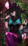  anthro female halloween hi_res holidays irushi000 latex magic_user wide_hips witch 