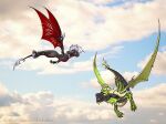  activision body dark dragon flying green guardians hi_res invalid_tag red shaded spyro spyro_legend_of_the_dragon spyro_the_dragon teenager the_legend_of_spyro young 