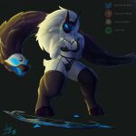  absurd_res andy_234 female hi_res humor kindred_(disambiguation) league_of_legends riot_games simple_background 