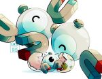  ? artist_logo artist_name commentary egg eggshell english_commentary flying_sweatdrops hatching highres magnemite magnet no_humans pokemon pokemon_(creature) screw simple_background teletelo white_background 