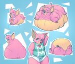  &lt;3 2022 anthro belly big_belly big_butt blush blush_lines bottomwear breasts butt canid canine canis chubby_anthro chubby_female chubby_feral clothing collar collar_only collar_tag domestic_dog ears_up female feral front_view fur hair half-closed_eyes hand_behind_head hand_in_pocket head_turned heart_collar_tag krypto_the_superdog looking_at_viewer looking_away looking_back lying mammal mammoth_mutt morbidly_obese morbidly_obese_female morbidly_obese_feral mostly_nude mouth_closed multiple_images narrowed_eyes nude obese obese_female obese_feral on_back on_front open_mouth overweight overweight_female overweight_feral paws pink_body pink_fur pink_hair pockets raised_tail rear_view shirt shorts sitting slightly_chubby smile smiling_at_viewer solo standing tail topwear zidgel_(artist) 