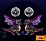  absurd_res dragon duo egg embrioeldragon female feral ghost hi_res male spirit tail wings 