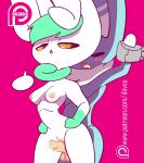  animated bdsm bodily_fluids breasts cum diives dominant dominant_female duo female generation_6_pokemon genital_fluids genitals israfel_(diives) male male/female meowstic nintendo pokemon pokemon_(species) pussy pussy_juice submissive submissive_male 