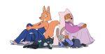  anthro canid canine clothed clothing diane_foxington disney domestic_cat dreamworks felid feline felis female fluffy fox group happy hi_res judy_hopps kitty_softpaws lagomorph leporid looking_at_viewer maid_marian mammal pose puss_in_boots_(film) puss_in_boots_the_last_wish rabbit robin_hood_(disney) shadow sitting smile the_bad_guys tuxedo_cat ultimatellurker zootopia 