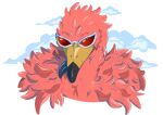  anthro avian bird cloud donquixote_doflamingo elishiia eyewear feathers flamingo headshot_portrait male one_piece pink_body pink_feathers portrait solo sunglasses tongue tongue_out 