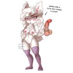  anthro breasts diives female genitals hi_res humanoid invalid_tag pinup pose pussy sex sex_toy solo yurbiv 