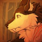  absurd_res blakixtekzer_(artist) canid canine canis feral headshot_(disambiguation) hi_res icon mammal wolf 