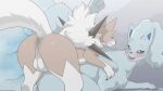  absurd_res alolan_form alolan_ninetales balls butt canid canine claws digital_media_(artwork) duo female female_penetrated feral fur generation_7_pokemon genitals hi_res lycanroc male male/female male_penetrating male_penetrating_female mammal midday_lycanroc multi_tail nintendo open_mouth penetration pokemon pokemon_(species) regional_form_(pokemon) sex tail tongue white_body white_fur winick-lim 
