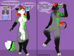  bovid bovine canid canine drinking female female_to_male_transformation fluffy fluffy_tail fox glitter hi_res horn hybrid magic magic_potion male mammal potion raevi10 sparkles tail transformation 