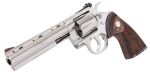  colt_python gun limited_palette no_humans non-web_source original photo_(medium) revolver simple_background still_life weapon weapon_focus weapon_name white_background 