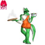  1:1 2021 absurd_res anthro biped black_claws bowl canid canine canis cesar_(cesaroma71) claws clothing container cosplay flaccid food fur fur_markings genitals glans green_body green_ears green_eyes green_fur green_tail hi_res holding_bowl holding_container holding_food holding_object holding_pizza humanoid_genitalia humanoid_penis laurel_wreath little_caesars male mammal markings multicolored_body multicolored_ears multicolored_fur orange_clothing paws penis pizza salad signature solo succubusbnny tail toga topwear two_tone_body two_tone_ears two_tone_fur two_tone_tail white_body white_ears white_fur white_tail wolf 