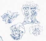  amy_rose anthro bat bodysuit bow_tie bracelet carrying_another clothing collared_shirt draconizuka dress embrace eulipotyphlan eyewear female glasses gloves group handwear hedgehog hi_res hug jewelry male mammal sega shadow_the_hedgehog sketch skinsuit sonic_the_hedgehog sonic_the_hedgehog_(series) sweater tight_clothing topwear trio 