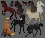  alternate_species ambiguous_gender attack_on_titan black_mane blonde_mane braided_tail clothing edward_elric equid equine feral feralized fullmetal_alchemist furrification goatscheming group hange_zoe hat hat_only headgear headgear_only headwear headwear_only hooves horse hunter_x_hunter kurapika_(hunter_x_hunter) leorio_paradinight mammal mane mob_psycho_100 monkey_d._luffy mostly_nude naruto naruto_uzumaki one_(manga) one_piece orange_body prosthetic prosthetic_leg prosthetic_limb red_body shigeo_kageyama sitting toilet-bound_hanako-kun yugi_amane 