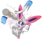  big_eyes bodily_fluids coldframe cum duo eeveelution fellatio female feral generation_6_pokemon genital_fluids good_girl hi_res human male male/female mammal nintendo oral paws penile pokemon pokemon_(species) pov_blowjob sex sylveon 