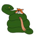  absurd_res anthro big_penis canid canine coiling duo fox fur genitals green_body hi_res humanoid_genitalia humanoid_penis male male/male mammal orange_body orange_fur penis reptile rowancrimes scalie snake tail tail_genitals tail_penis unusual_anatomy unusual_genitalia_placement unusual_penis_placement unusual_tail yellow_eyes 