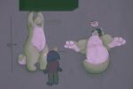  ambiguous_gender anthro big_tail cuddling duo feet mario_bros miii_cho nintendo slightly_chubby tail yoshi 