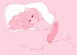  anthro anus bedding breasts chipmunk dildo dildo_in_pussy dildo_insertion double_dildo female ground_squirrel hair jam_(miu) long_hair looking_at_viewer lying mammal miu monochrome nipples on_back penetration pillow pink_background rodent sciurid sex_toy sex_toy_in_pussy sex_toy_insertion simple_background sketch smile solo spread_legs spreading tree_squirrel vaginal vaginal_penetration 