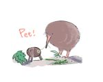  animal_focus bird english_text filter_(594792) food fruit kiwi_(bird) kiwi_(fruit) no_humans simple_background southern_brown_kiwi white_background zespri 