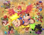  absurd_res avian banjo-kazooie banjo-kazooie_25th_anniversary banjo-kazooie_nuts_n_bolts banjo_(instrument) bear bird bottles_(banjo-kazooie) conker_the_squirrel diddy_kong diddy_kong_racing donkey_kong_(series) gruntilda_winkybunion grunty hi_res humba_wumba jamjars kazooie king_k._rool log mammal microsoft mumbo_jumbo musical_instrument nintendo plucked_string_instrument rare_(disambiguation) rareware string_instrument super_smash_bros. super_smash_bros._ultimate timber_the_tiger wood 