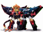  absurdres age_fx armor drill drill_hair full_armor gaofighgar gattai genesic_gaogaigar highres lion_mane mecha mechanical_tail robot standing super_robot super_robot_wars super_robot_wars_30 tail twin_drills yuusha_ou_gaogaigar_final yuusha_series 