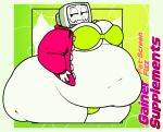  anthro belly big_belly big_breasts big_butt breasts butt chip_at_night digital_media_(artwork) female for_a_head object_head overweight overweight_female pyrocynical screen screen_face screen_head smile solo television thick_thighs tv_head youtuber 