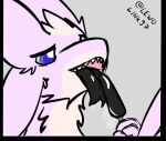  ambiguous_gender anthro avali avian blep blue_eyes feathers jhin_wonderlust kerolink licking male pink_body sharp_teeth solo teeth tongue tongue_out 