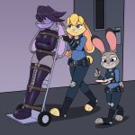  absurd_res activision andromorph anthro asylum bdsm bianca_(spyro) blindfold bondage bound clothing disney ears_down female female/female gag group hi_res intersex judy_hopps lagomorph leporid mammal nivek15 pivoted_ears police_uniform rabbit restraints spyro_the_dragon straitjacket trio uniform viola_(azura_the_dragoness) zootopia 