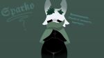  16:9 3_fingers 4k absurd_res ambiguous_gender anthro clothing digital_media_(artwork) fan_character fingers hi_res hollow_knight horn mask moss plant solo sparkothefailure team_cherry text thick_thighs widescreen 