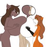 anthro basitin between_breasts big_breasts blue_eyes breast_squish breasts brown_body brown_fur brown_hair canid canine canis female fox fur grey_body grey_eyes grey_fur grey_hair group hair hi_res huge_breasts hyper hyper_breasts keidran laura_(twokinds) male male/female mammal natani orange_body orange_fur squish trio twokinds webcomic white_body white_fur wolf wolfie-pawz x_eyes 