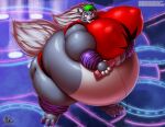  2023 air_inflation air_tank animatronic belly belly_expansion belly_inflation big_belly big_breasts black_hose blush body_inflation breast_expansion breasts butt butt_expansion canid canine canis clothing colored_nails detailed detailed_background digital_media_(artwork) expansion eyeshadow female five_nights_at_freddy&#039;s five_nights_at_freddy&#039;s:_security_breach green_hair grey_body hair hi_res hose_in_butt hose_inflation huge_breasts hyper hyper_belly hyper_breasts inflation inflation_fetish lips looking_pleasured machine makeup mammal milkybody nails nipple_outline open_mouth paw_expansion purple_eyeshadow purple_lips purple_nails red_clothing red_topwear robot roxanne_wolf_(fnaf) scottgames shaded sharp_teeth solo steel_wool_studios tail teeth thick_thighs thigh_expansion tight_clothing topwear white_hair white_tail wolf 