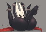  2023 angry anus arthropod big_penis black_body black_skin cross-popping_vein cuff_(restraint) disembodied_penis duo erection fecharis female female_focus female_penetrated forced genitals grey_background hollow_knight hornet_(hollow_knight) male male/female male_penetrating male_penetrating_female penetration penile penile_penetration penis penis_in_pussy pussy rape restrained restraints sex shackles simple_background solo_focus team_cherry thechurroman vaginal vaginal_penetration 
