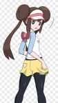  1girl absurdres black_pantyhose blue_eyes bow breasts brown_hair checkered_background double_bun doughnut_hair_bun hair_bun highres jiffy0v0 legwear_under_shorts long_hair looking_back mixed-language_commentary open_mouth pantyhose pink_bow pokemon pokemon_(game) pokemon_bw2 raglan_sleeves rosa_(pokemon) shirt short_shorts shorts solo twintails visor_cap watermark yellow_shorts 