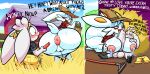  absurd_res anthro anus aroused balls big_butt big_penis bodily_fluids breast_milking breast_play breasts butt butt_focus cinderace cyds2 duo english_text erectio farm farm_girl fellatio female generation_8_pokemon genital_fluids genitals hi_res lactating lagomorph leporid licking male male/female mammal nintendo oral penile penis penis_lick pokemon pokemon_(species) precum pussy rabbit raboot romantic romantic_couple sex size_difference sweat text titfuck tongue tongue_out 