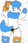  anthro arcticdafox canid canine fox low_res male male/male mammal solo tide_pod 