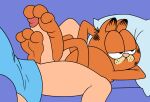  animated bored_sex feral foot_fetish foot_play footjob garfield_(series) garfield_the_cat human male male/male mammal resi_virus sex zp92 