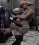  alien anal anthro armor balls big_balls big_butt big_penis butt duo gabrielarchgod genitals halo_(series) hi_res huge_balls huge_butt huge_penis male male/male microsoft penis sangheili sex xbox_game_studios 