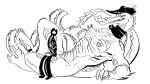  16:9 alligator alligatorid crocodilian genital_piercing genitals hi_res kobold kobold_orion koboldorion monochrome orion piercing reptile scalie widescreen 