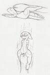  2014 anonymous_character anthro anthro_prey blush bodyjob dragon duo erection extreme_size_difference female fruit_dragon genitals graphite_(artwork) hi_res imminent_death imminent_digestion imminent_oral_vore imminent_vore looking_pleasured male male/female micro miel_(mielsucre) mielsucre motion_lines nude pencil_(artwork) penile penis penis_riding pussy scales scalie sex simple_background size_difference size_play sketch smile tail traditional_media_(artwork) unknown_species vaginal white_background willing_pred willing_prey 