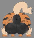  aetherxov anus arcanine balls big_balls big_butt bodily_fluids butt digestion generation_1_pokemon genitals hi_res huge_balls huge_butt hyper hyper_balls hyper_butt hyper_genitalia max_(ak3no) musk musk_clouds musky_balls musky_butt nintendo pokemon pokemon_(species) puffy_anus raised_tail rear_view retracted_balls sound_effects sweat sweatdrop sweaty_anus sweaty_balls sweaty_butt sweaty_genitalia tail vore 