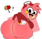  alpha_channel alternate_costume amy_rose anthro artist_name big_breasts big_butt black_eyelashes black_eyes blush blush_lines bodily_fluids bottomless breasts butt clothed clothing cosplay countershading eulipotyphlan eyelashes female fur head_tuft hedgehog hi_res looking_at_viewer looking_back mammal multicolored_clothing open_mouth open_smile ota_(artist) partially_clothed pink_body pink_fur pink_tail pink_tongue ramona_flowers rear_view scott_pilgrim sega short_tail side_boob signature simple_background smile solo sonic_the_hedgehog_(series) sweat sweatdrop sweaty_butt tail tan_body tan_countershading tan_skin teeth teeth_showing thick_thighs tongue transparent_background tuft two_tone_clothing 